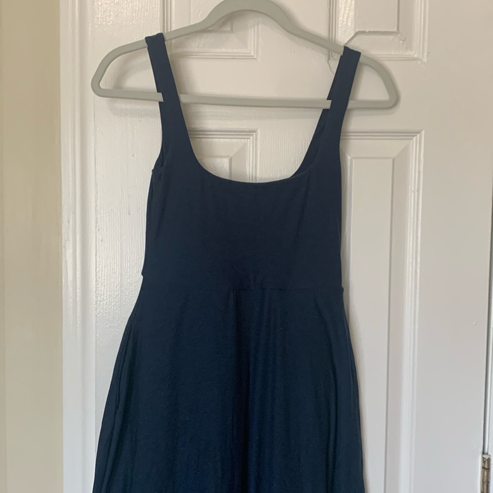 Beyond yoga blue dress with pocket